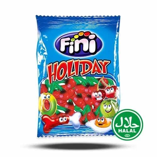 Fini Holiday Clear Twin Cherry 75g