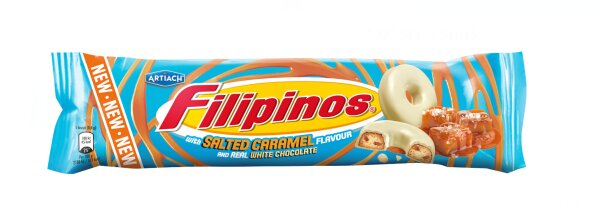 Filipinos White Chocolate With Salted Caramel 128g