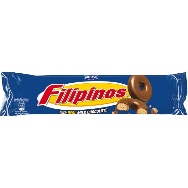 Filipinos with Real Milk Chocolate 128g