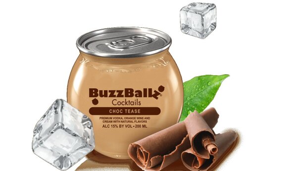 Buzzballz Mixed Drink Choc Tease 15%Vol. 200ml