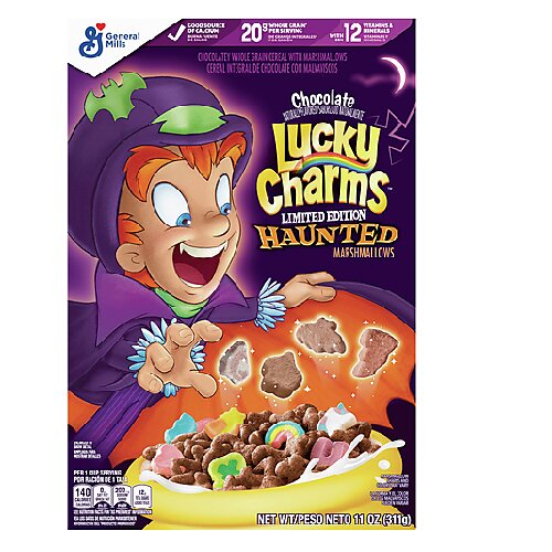 Lucky Charms Chocolate Limited Edition Haunted Marshmallows 311g