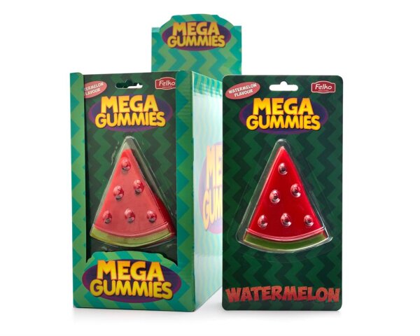 Felko Mega Gummies Watermelon 120g