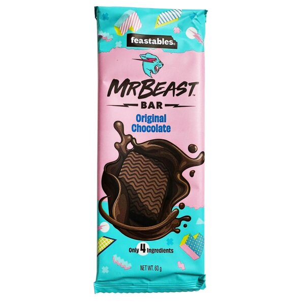 Feastables Mr. Beast Bar Original Chocolate 60g