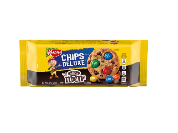 Keebler Chips Deluxe Double Chocolate Chip Cookies M&M´s Milk Chocolate 276g