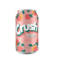 Crush Peach Soda 355ml