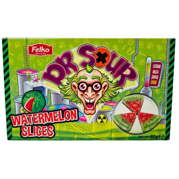 Dr. Sour Watermelon Slices  90g