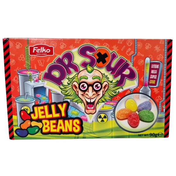 Dr. Sour Jelly Beans  90g