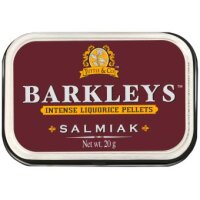 Barkleys Intense Liquorice Pellets Salmiak 20g