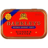 Barkleys Intense Gourmet Mints Ginger & Orange 50g
