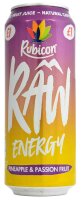 Rubicon Raw Energy - Pineapple & Passionfruit 500ml
