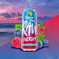 Rubicon Raw Energy - Raspberry & Blueberry 500ml