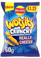 Walkers Crunchy Wotsits Really Cheesy 60g