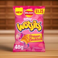 Walkers Baked Wotsits Prawn Cocktail 48g